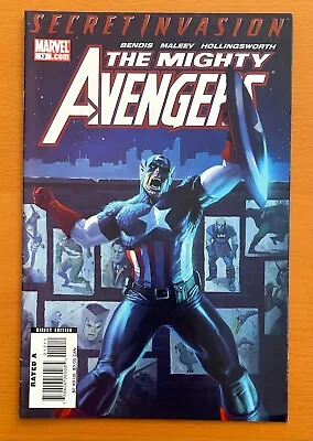 Buy Mighty Avengers #13A Key 1st App Nick Fury's Secret Warriors (Marvel 2008) FN • 12.95£