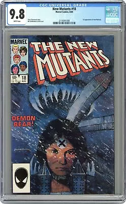 Buy New Mutants #18D CGC 9.8 1984 2114091008 1st App. Warlock • 163.90£
