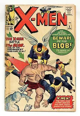 Buy Uncanny X-Men #3 PR 0.5 1964 1st App. Blob • 229.57£