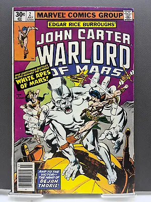 Buy John Carter, Warlord Of Mars #2 Marvel Comics 1977 4.0 Very Good • 2.39£