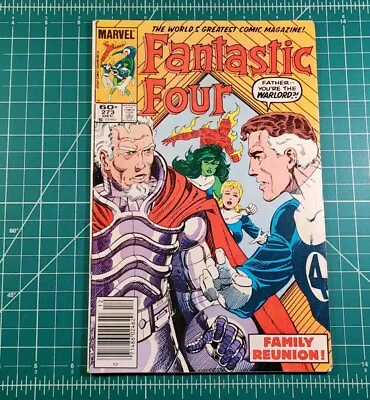 Buy Fantastic Four #273 (1984) Red Mark Jewlers Insert Newsstand Edition Marvel VG • 23.70£