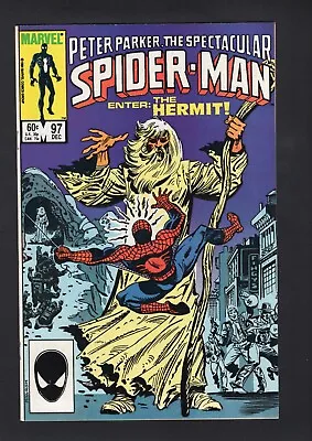 Buy Peter Parker: The Spectacular Spider-Man #97 1st Full Jonathan Ohnn Direct '84 • 9.47£