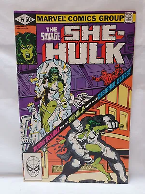 Buy Savage She-Hulk #19 VF+ 1st Print Marvel Comics 1981 [CC] • 5.99£