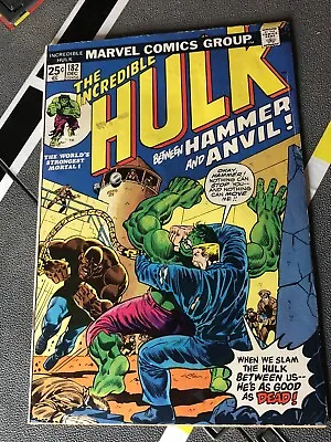 Buy The Incredible HULK #182 Marvel Comics 1974 MVS Intact • 542.86£