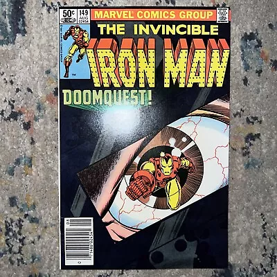 Buy Iron Man #149 Vol. 1 High Grade (dr. Doom) 1st App Marvel Comic Book • 20.08£