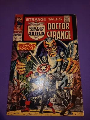 Buy Strange Tales NiCK FURY Doctor Strange  #161 1967 • 17.68£
