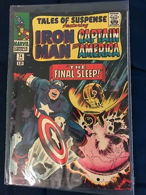 Buy Tales Of Suspense Vol.1 (1959) #74 Near Mint Comic - Iron Man Captain America • 174.45£