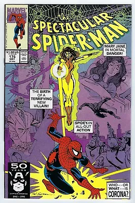 Buy Spectacular Spider-Man #176 1991 Near Mint (9.2) Intro: Corona • 17.39£