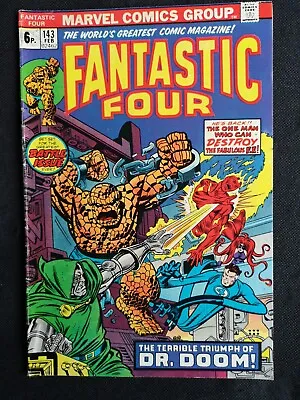 Buy Fantastic Four 143 Morbius Advert Marvel Comics Collectors Item  Superheroes  • 4£