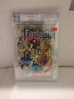 Buy Marvel Comics Fantastic Four #248 PGX Graded 9.4 • 32.44£