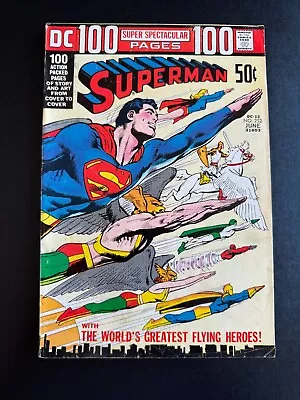 Buy Superman #252 - Neal Adams Wrap-Around Cover (DC, 1972) Fine/VF • 55.33£