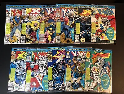 Buy (11) X-Men X-Cutioner's Song Near Complete Set(1992)Crossover Sealed Polybag VF • 25.73£
