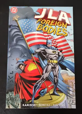 Buy JLA Foreign Bodies DC 1999 Len Kaminski Val Semeiks • 2.99£
