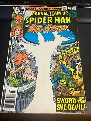 Buy Marvel Team-Up #79 Spider-Man And Red Sonja (1979) 🐶 • 9.65£
