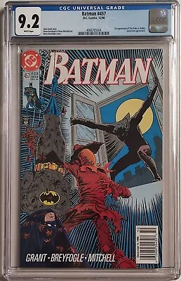 Buy Batman #457 1990 Gradato Cgc 9.2 D.c. Comics USA • 188.87£