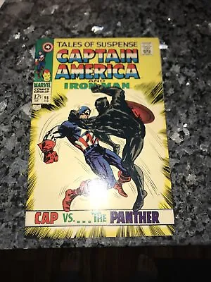 Buy Tales Of Suspense #98 1ST CAP AND BLACK PANTHER MEETING PRE MADAM MASQUE APP • 207.87£