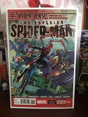 Buy Superior Spider-Man #32 VF Edge Of Spider-Verse 1st Spider-Army & Karn • 9.49£