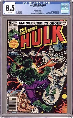 Buy Incredible Hulk #250 CGC 8.5 Newsstand 1980 4177192010 • 60.88£