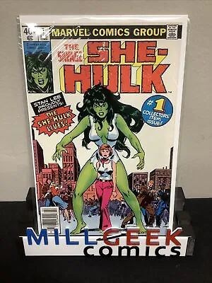 Buy SAVAGE SHE-HULK # 1 Marvel Comics, JENNIFER WALTERS 1st Appearance, Newsstand • 78.84£