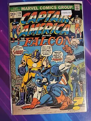 Buy Captain America #170 Vol. 1 Mid Grade 1st App Marvel Comic Book Cm45-91 • 10.13£