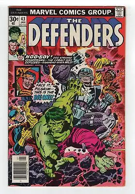 Buy 1977 Marvel Defenders #43 1st Appearance Red Rajah + Dr. Strange, Hulk Key Rare • 14.24£