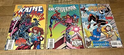 Buy Clone Saga 1994 3/5 Parter Spider-Man # 58 Web Of # 124 Spectacular # 224 Kaine • 3.49£