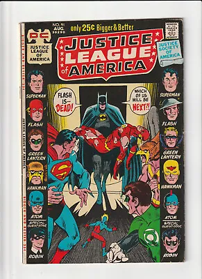 Buy Justice League Of America #91, 4.5 VG+,DC 1971, Combined Shipping • 13.58£