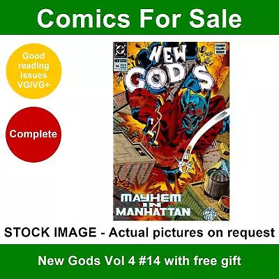 Buy DC New Gods Vol 4 #14 With Free Gift Comic - VG/VG+ 01 March 1990 - & GIFT • 3.49£
