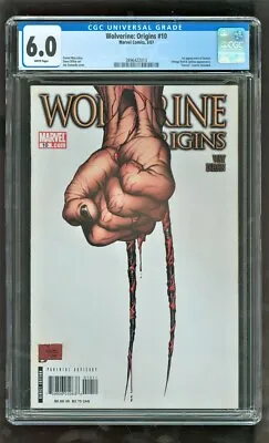 Buy Cgc 6.0 Wolverine: Origins #10 Marvel Comics 2007 1st Appearance Of Daken • 78.83£