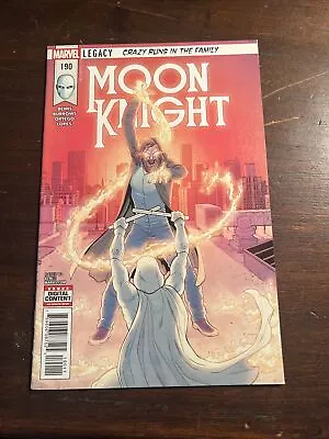 Buy Moon Knight #190 (2017) Key 1st Sun King Cover • 12.01£