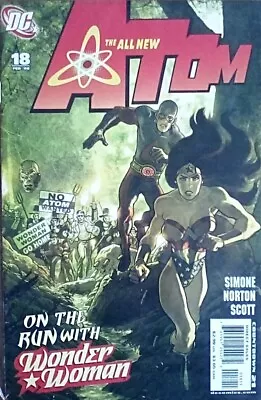 Buy The All New Atom 18 - Gail Simone Feat Wonder Woman - DC 2008 Hot Series LN Rare • 4.29£