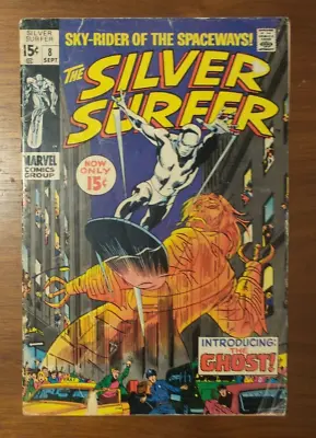 Buy Silver Surfer #8 (1969) 1st Appearance Of Ghost 3rd Mephisto • 14.22£