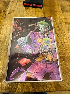 Buy Batman #251 Joker Battle Damage Tyler Kirkham Foil Variant • 32.95£