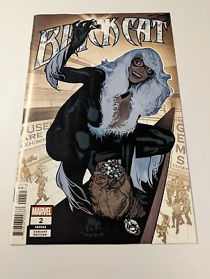Buy Marvel Comics BLACK CAT (2020) #2 ADAM HUGHES 1:50 Variant Cover • 80.04£