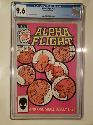 Buy Alpha Flight 12 CGC 9.6 Marvel Comics 1984 • 35.58£