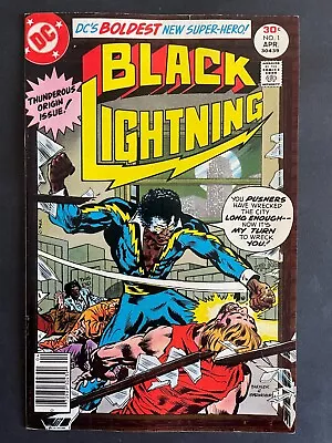 Buy Black Lightning #1 - 1st App & Origin Of Black Lightning 1977 DC Comics • 25.87£