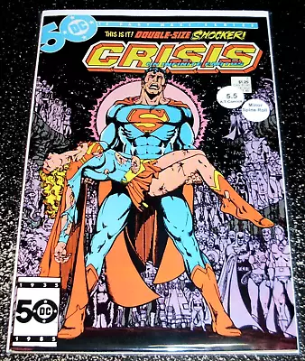Buy Crisis On Infinite Earths 7 (5.5) 1985 DC Comics Death Of Supergirl (A) • 6.39£
