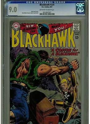 Buy Black Hawk #235 Cgc 9.0 1967 Dc Comics Un-restored  Off White To White Coffin • 53.48£