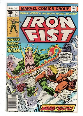 Buy Iron Fist #14 (1977) - Grade 8.5 - 1st Appearance Of Sabretooth - Claremont! • 397.22£