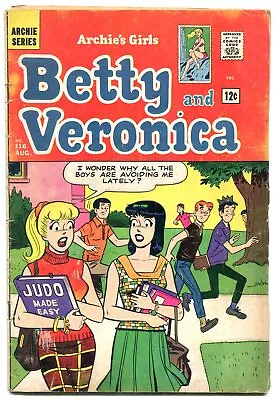 Buy Archie's Girls Betty And Veronica #116  1965 - N/A  -G - Comic Book • 33.90£
