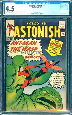 Buy Tales To Astonish #44 (1963) CGC 4.5 -- 1st & Origin The Wasp (Janet Van Dyne) • 1,112.92£
