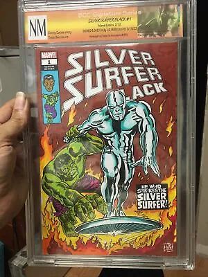 Buy Silver Surfer Black #1 Tales To Astonish 93 Homage Original By L.D. Burroughs • 158.31£