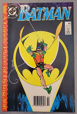 Buy Batman #442 1989 Key Issue 1st Tim Drake Classic Robin Costume Newsstand *CCC* • 9.50£