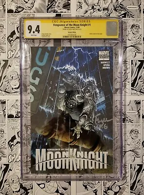 Buy 🔥vengeance Of Moon Knight #1 Cgc Ss 9.4 Rare 1:20 David Finch Variant Signed!🔥 • 181.05£