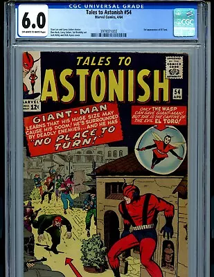 Buy Tales To Astonish #54 CGC 6.0 1964 Marvel Comics Amricons K57 • 229.55£