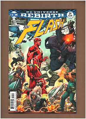 Buy Flash #24 DC Comics Rebirth 2017 Porter Cover NM- 9.2 • 1.68£