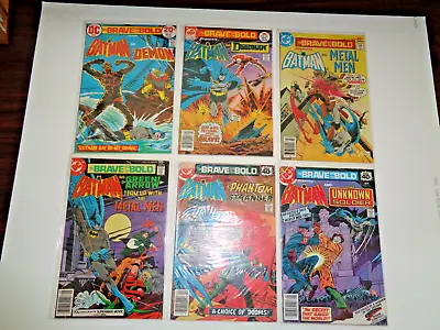 Buy Brave & The Bold Dc Comics Lot (17) 1973+ #109,133,135,136,145,146,151++ Batman • 35.42£