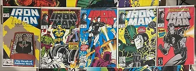 Buy Iron Man #284, 285, 286, 287, 288 Lot Of 5 Marvel Comics 1992 Tony Stark Death • 17.22£