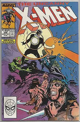 Buy Uncanny X-Men #249 : Vintage Marvel Comic Book From October 1989 • 6.95£