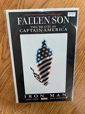 Buy Fallen Son The Captain America - High Grade Comic Book B67-115 • 7.90£